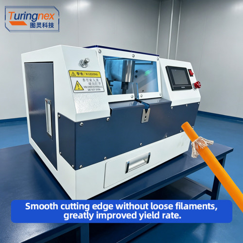 TR-033 Automatic Braiding Brushing & Cutting Machine