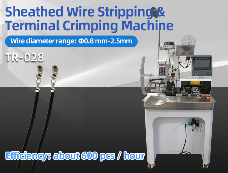 TR-HY21 Semi-Auto Aviation Pin Terminal Crimping Machine