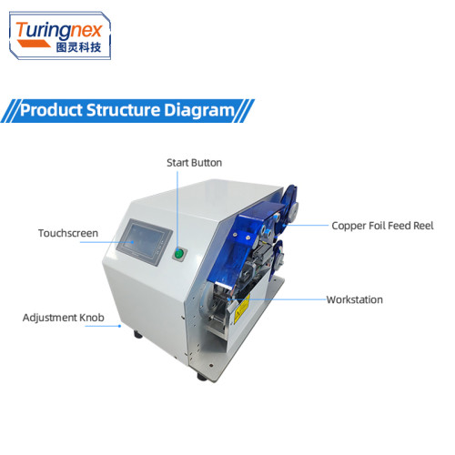 TR-TB01 Automatic Wire Copper Foil Wrapping Machine