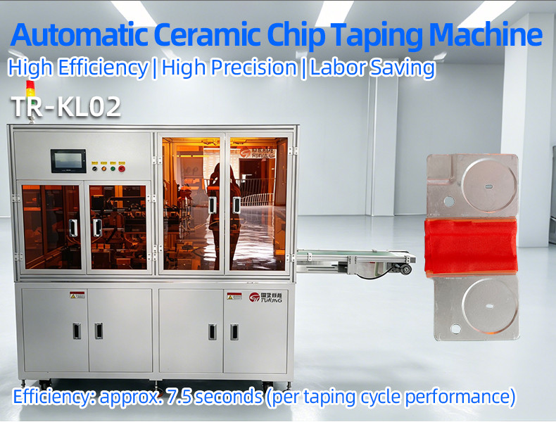 TR-J5 semi-automatic 85mm wide point tape wrapping machine