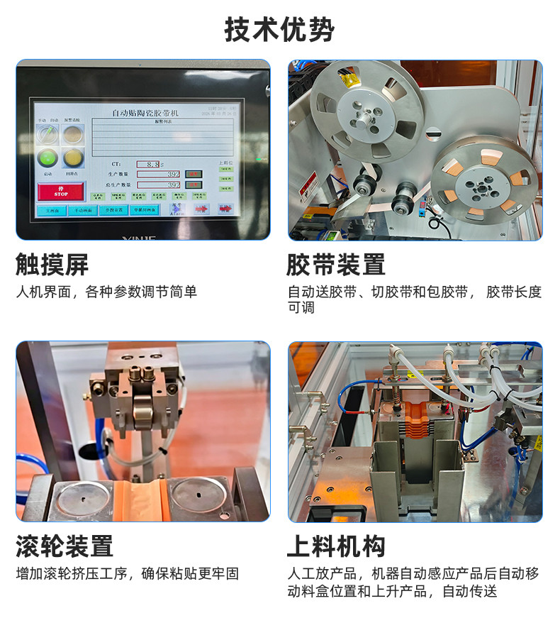 TR-J5半自动85mm宽点缠胶布机