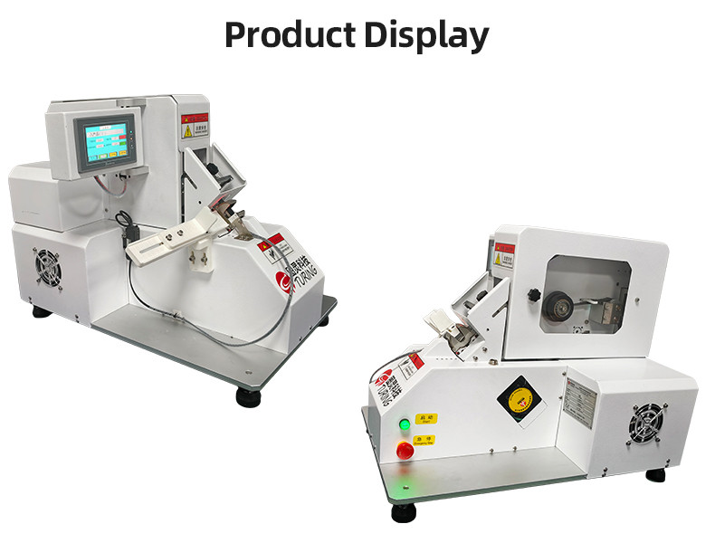 TR-J5 semi-automatic 85mm wide point tape wrapping machine