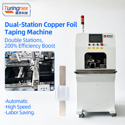 TR-KL03 Dual-Station Feeding Copper Foil Taping Machine