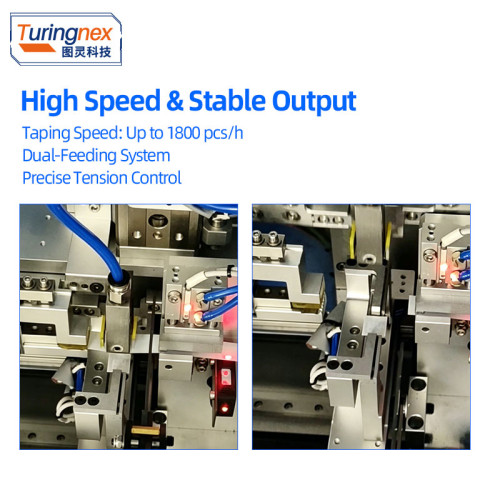 TR-KL03 Dual-Station Feeding Copper Foil Taping Machine