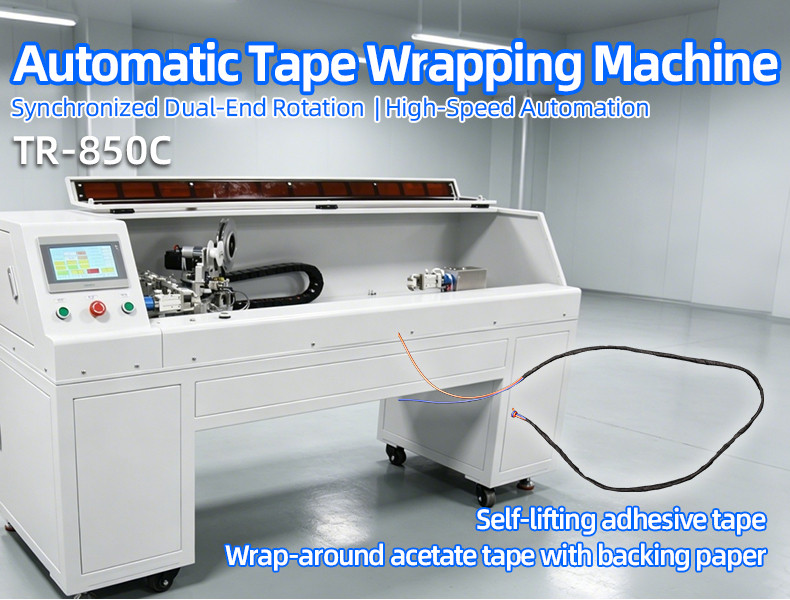 TR-303K Semi-automatic Single Pull Tape Wrapping Machine
