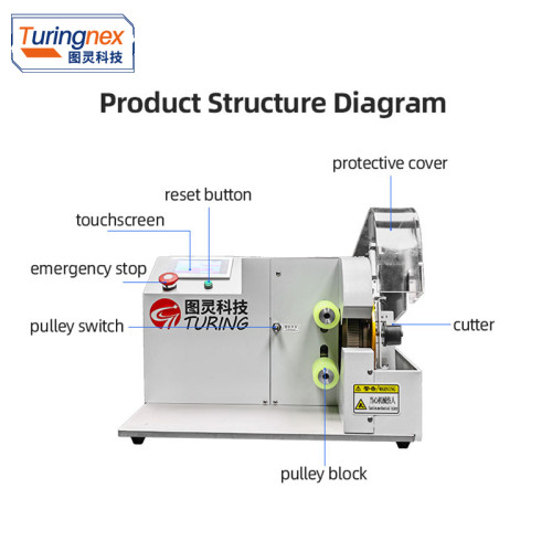 TR-303XH Semi-auto Heightened Full Tape Wrapping Machine