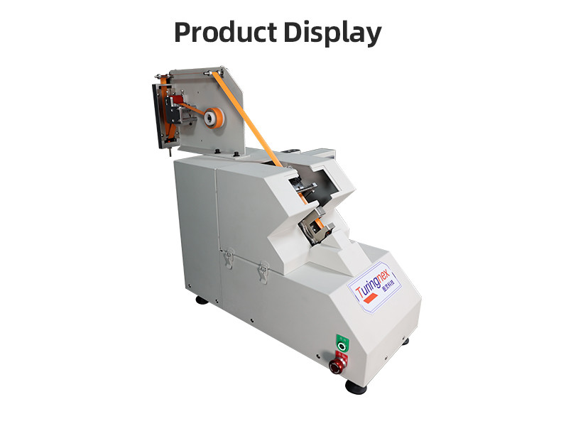 TR-J5 semi-automatic 85mm wide point tape wrapping machine