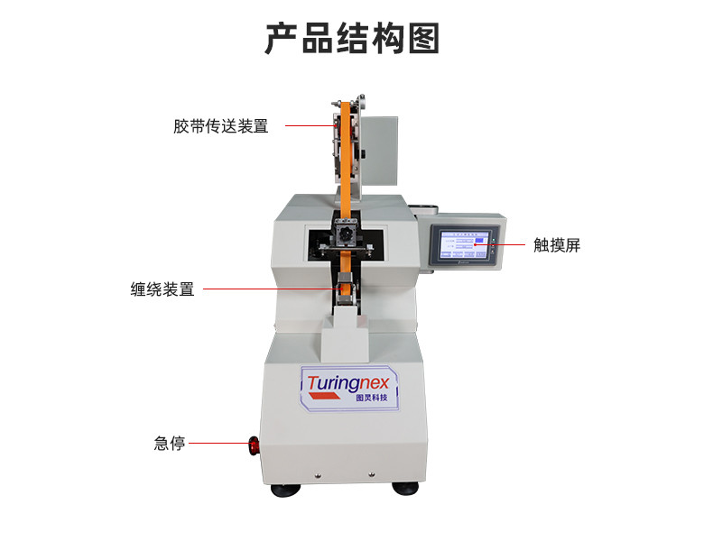 TR-J5半自动85mm宽点缠胶布机