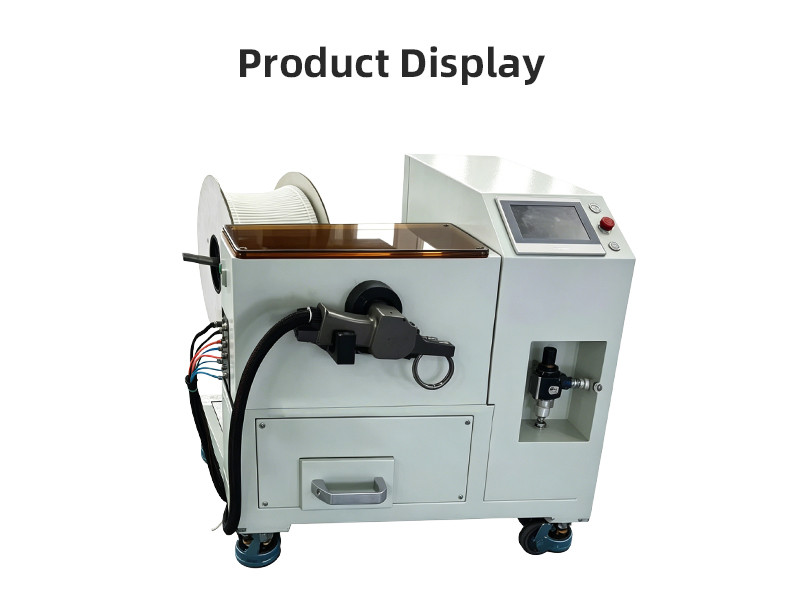 TR-388DZ Fully automatic double-head crimping enadouble-head inserting shellsingle-head threading hydrant machine