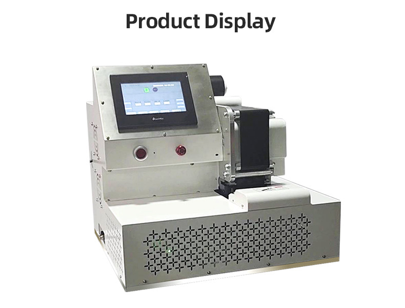TR-J5 semi-automatic 85mm wide point tape wrapping machine