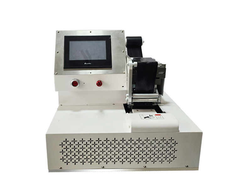 TR-J5 semi-automatic 85mm wide point tape wrapping machine