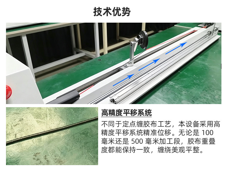 TR-J5半自动85mm宽点缠胶布机