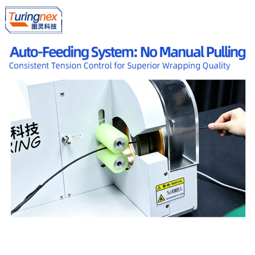 TR-303X Semi-Auto Tape Wrapping Machine