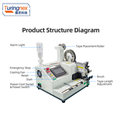 TR-001 Fully Electric Push-Type Tape Winding Machine