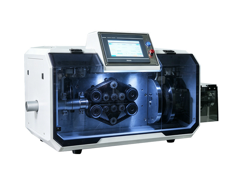 TR-388DZ Fully automatic double-head crimping enadouble-head inserting shellsingle-head threading hydrant machine