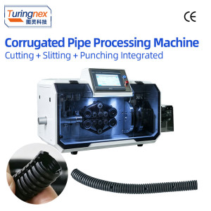 TR-535C Corrugated Pipe Punching & Cutting Machine
