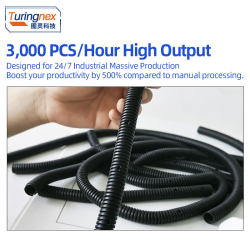 TR-535C Corrugated Pipe Punching & Cutting Machine