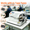TR-303XL automatic pull wire to wrap PVC tape flannel tape acetate adhesive machine
