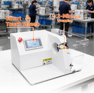 TR-303T Semi-auto Conventional Small Tape Wrapping Machine