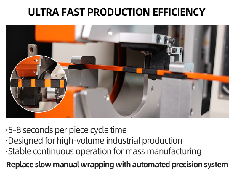 TR-307 New Energy Single-Point Tape Wrapping Machine