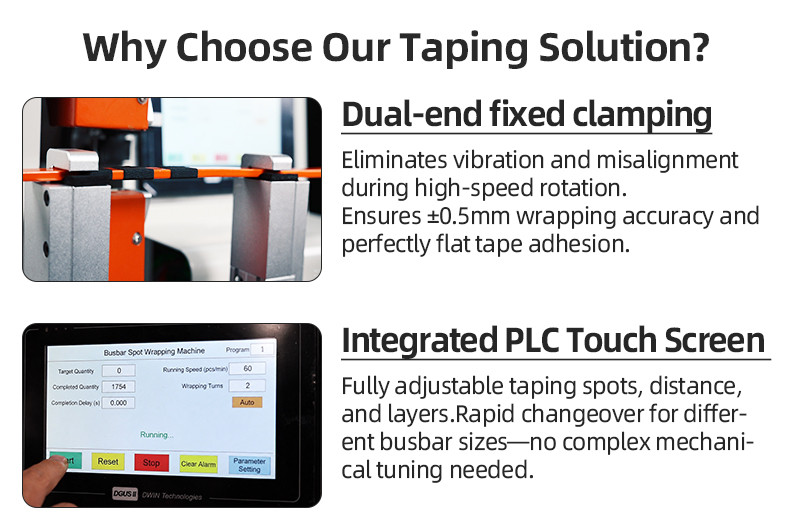 TR-307 New Energy Single-Point Tape Wrapping Machine