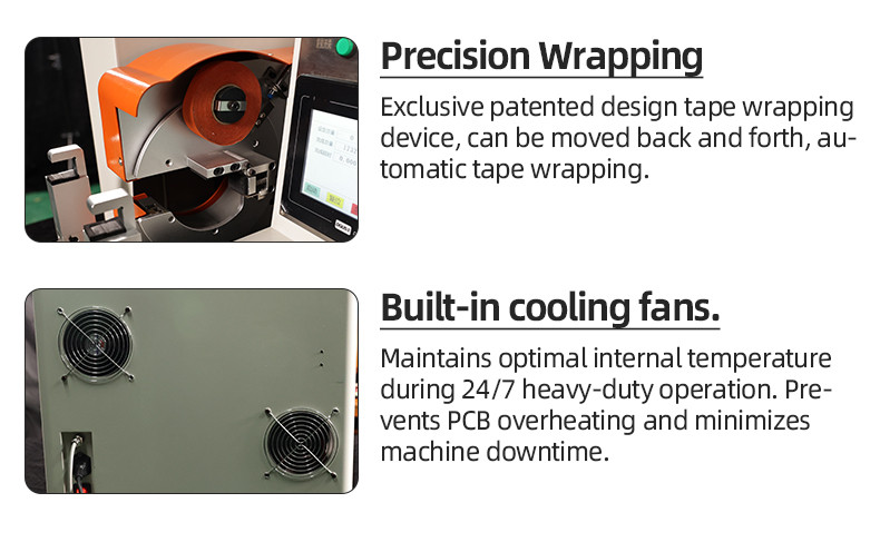 TR-307 New Energy Single-Point Tape Wrapping Machine