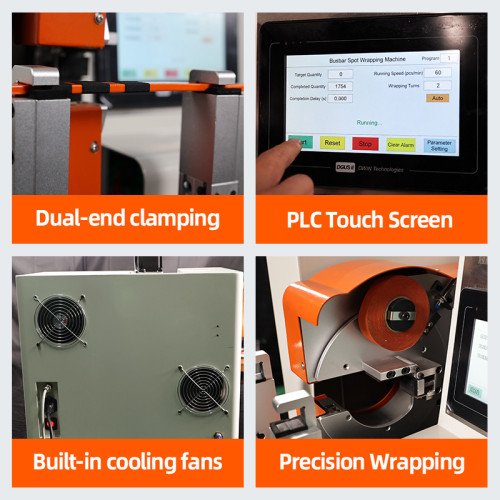 TR-307 New Energy Single-Point Tape Wrapping Machine