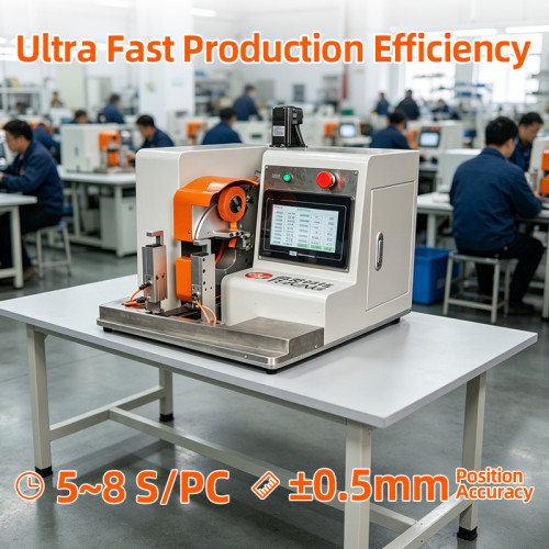 TR-307 New Energy Single-Point Tape Wrapping Machine