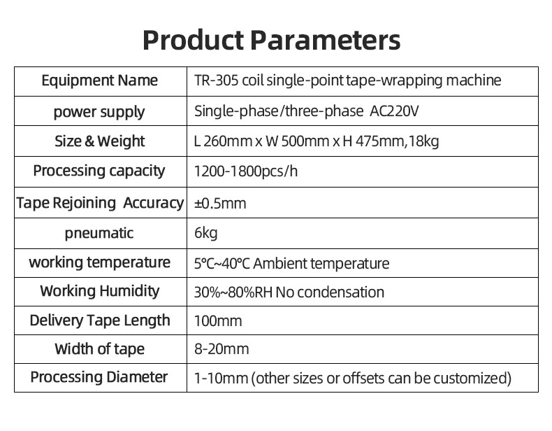 tape wrapping machine