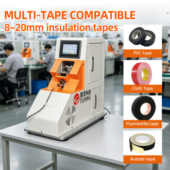 TR-305 Pneumatic Plate Coil Single Point Tape Wrapping Machine