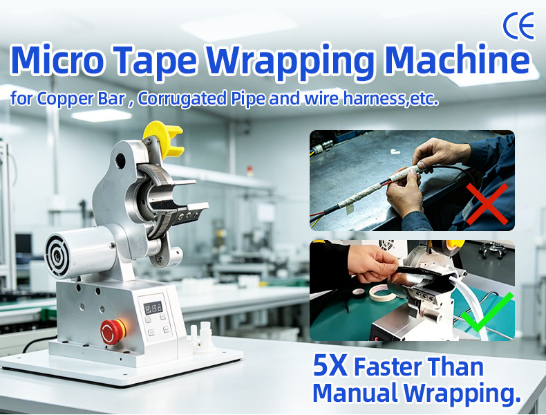 TR-303K Semi-automatic Single Pull Tape Wrapping Machine