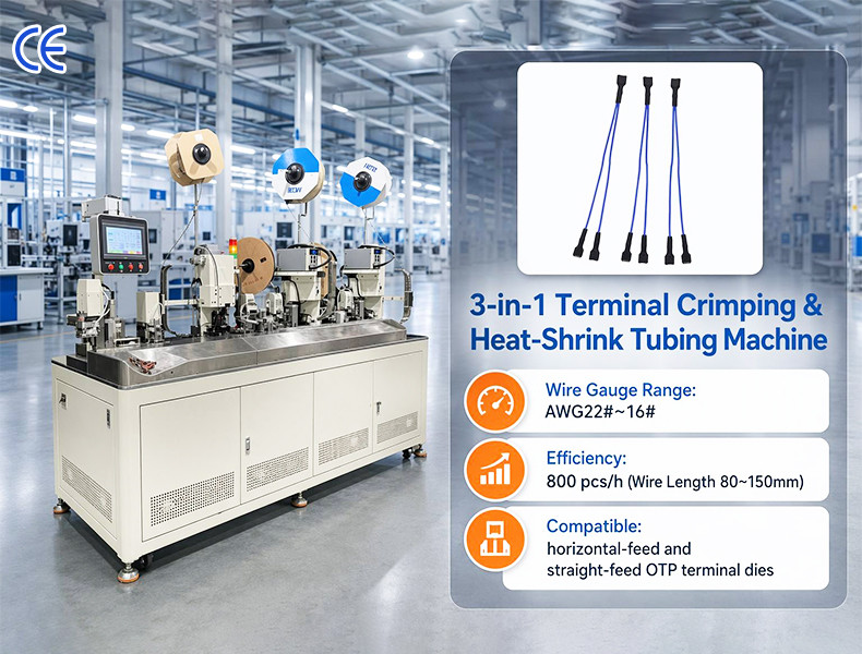 TR-388DZ Fully automatic double-head crimping enadouble-head inserting shellsingle-head threading hydrant machine