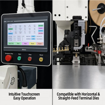 TR-DW301 Three-in-One Terminal Crimping & Heat-Shrink Tubing Machine