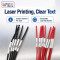 TR-500ST automatic all-in-one laser printing number tube heat shrinkable baking  machine