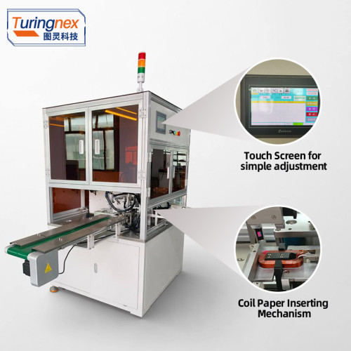 TR-KL04 Automatic Automotive Starter Coil Insulation Paper Inserting & Taping Machine