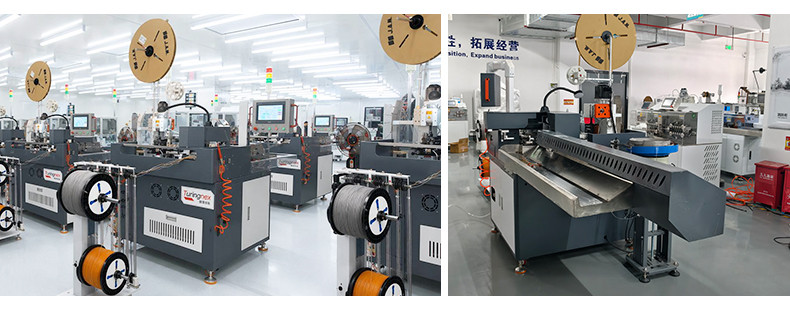 TR-388DZ Fully automatic double-head crimping enadouble-head inserting shellsingle-head threading hydrant machine