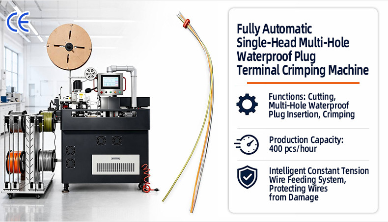 TR-388DZ Fully automatic double-head crimping enadouble-head inserting shellsingle-head threading hydrant machine