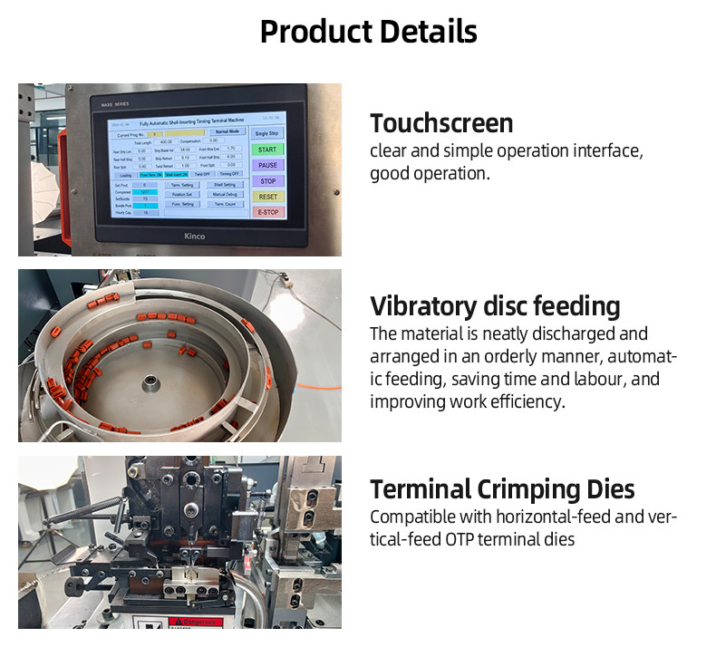 TR-388DZ Fully automatic double-head crimping enadouble-head inserting shellsingle-head threading hydrant machine