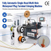 TR-FSS01 Fully Automatic Single-Head Multi-Hole Waterproof Plug Terminal Crimping Machine