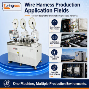 TR‑HY03 Fully Automatic Three-in-One Terminal Crimping Machine