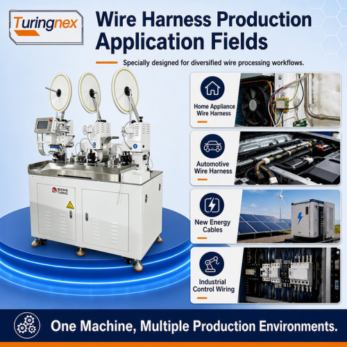 TR‑HY03 Fully Automatic Three-in-One Terminal Crimping Machine