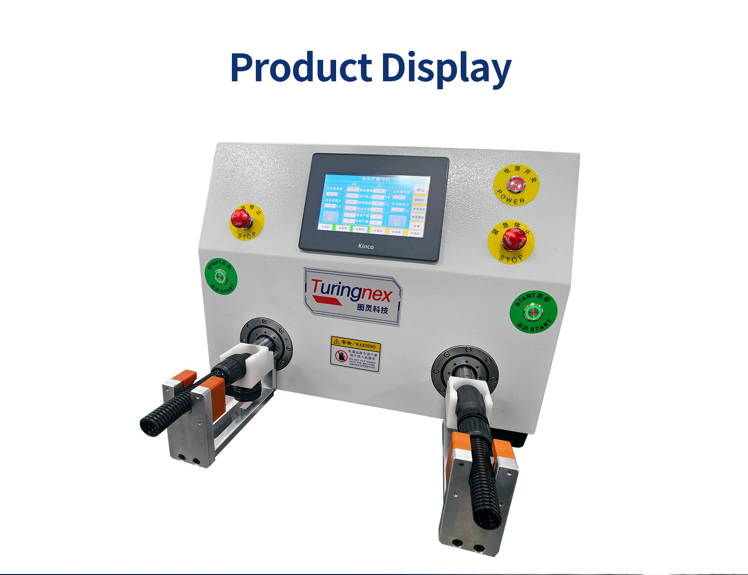 TR-388DZ Fully automatic double-head crimping enadouble-head inserting shellsingle-head threading hydrant machine