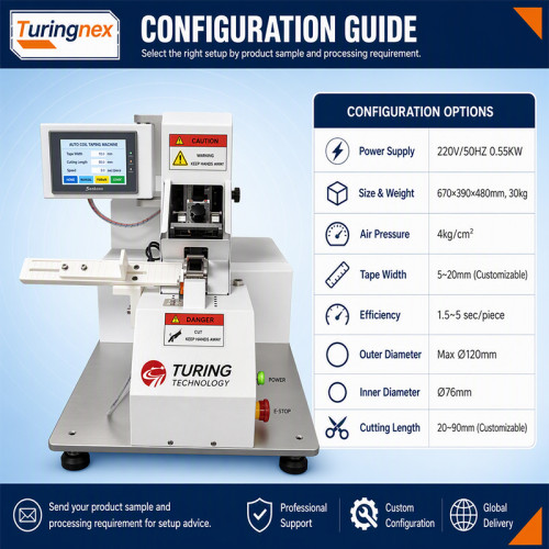 TR-BJ1015 Automatic Coil Tape Wrapping Machine