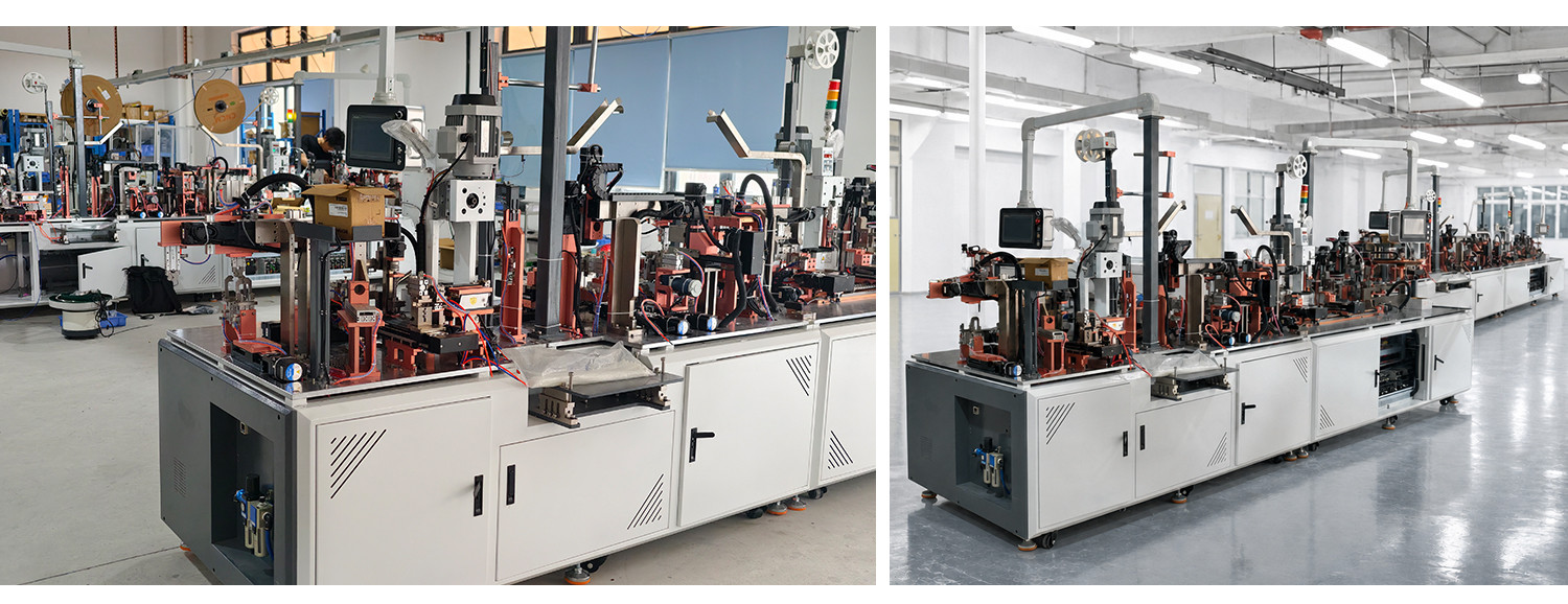 TR-388DZ Fully automatic double-head crimping enadouble-head inserting shellsingle-head threading hydrant machine
