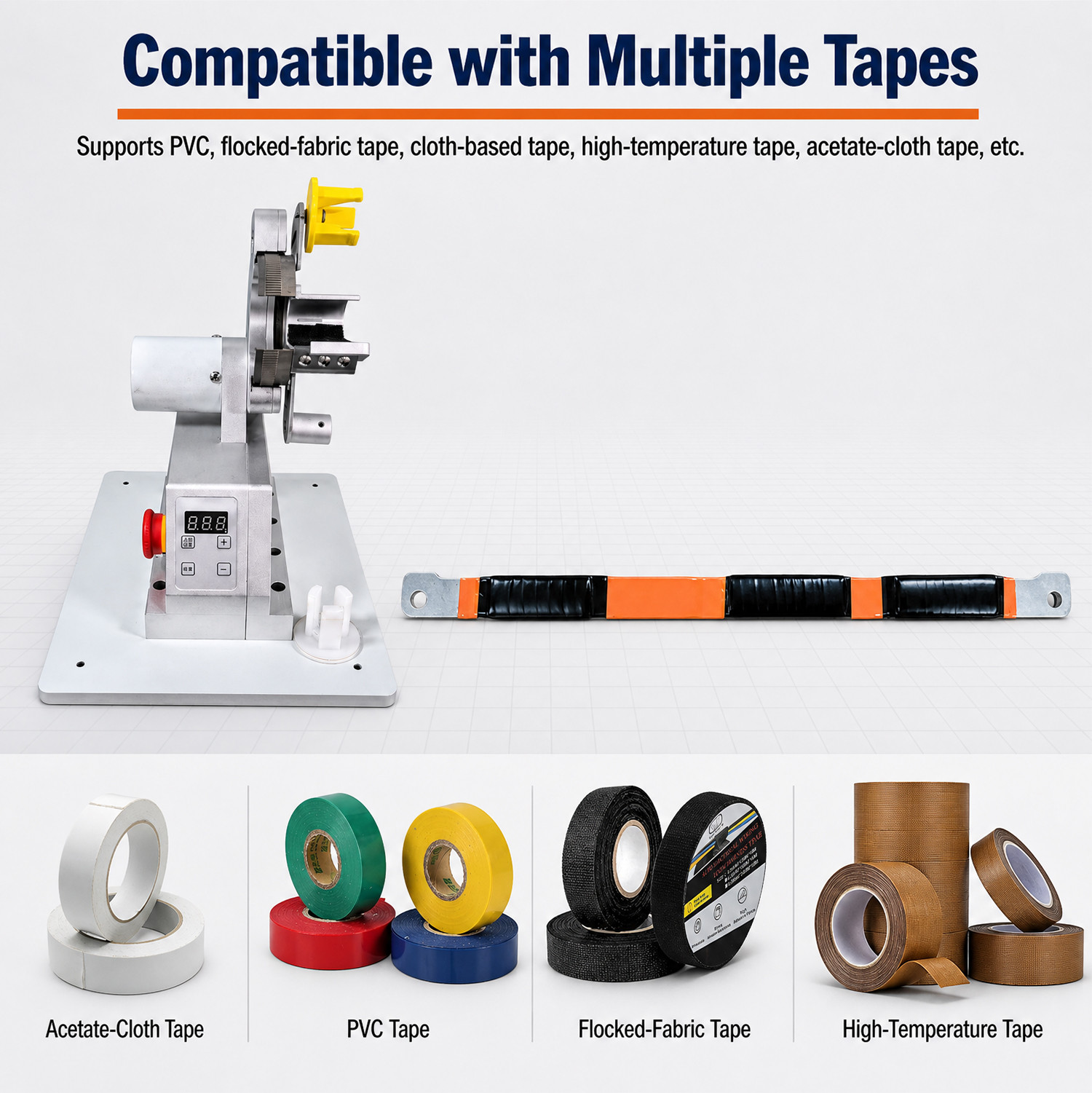 TR-303K Semi-automatic Single Pull Tape Wrapping Machine
