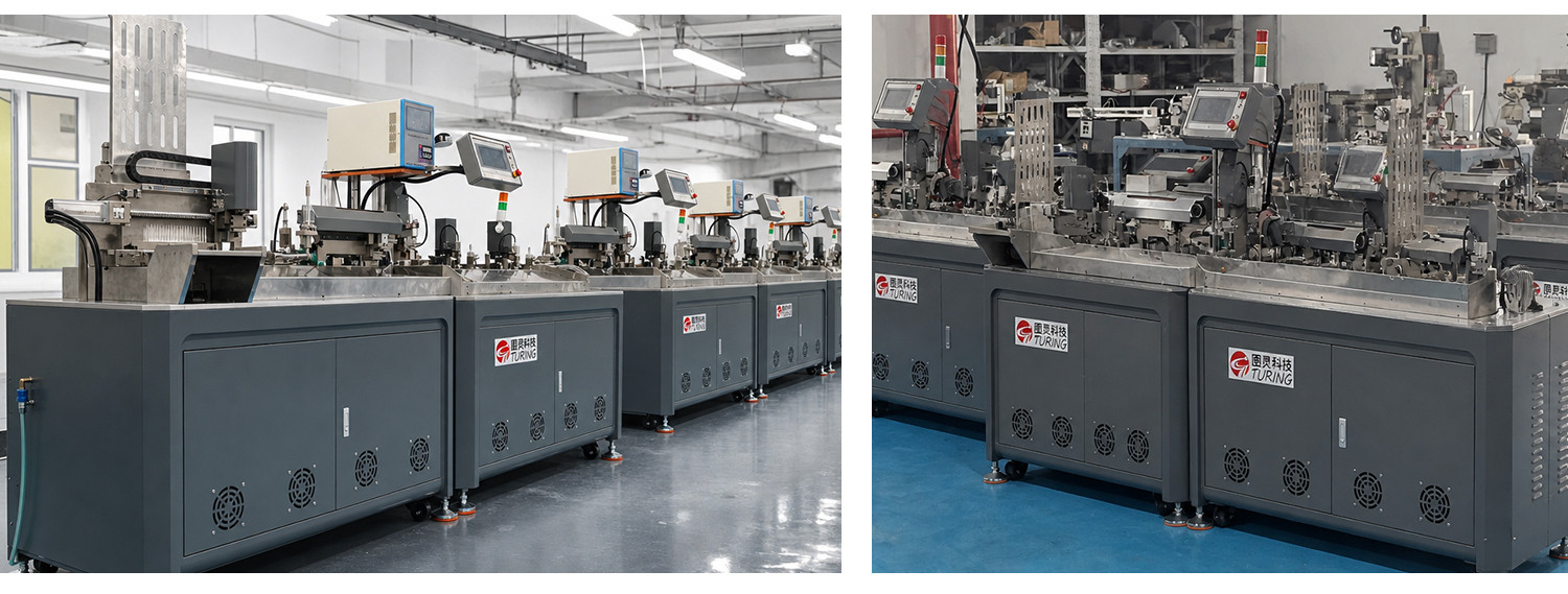 TR-388DZ Fully automatic double-head crimping enadouble-head inserting shellsingle-head threading hydrant machine