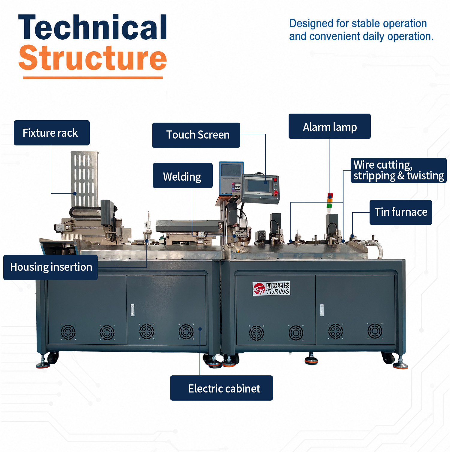 TR-388DZ Fully automatic double-head crimping enadouble-head inserting shellsingle-head threading hydrant machine