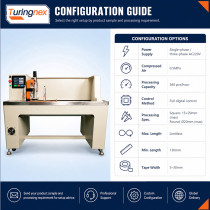TR-308 new energy continuous tape wrapping machine