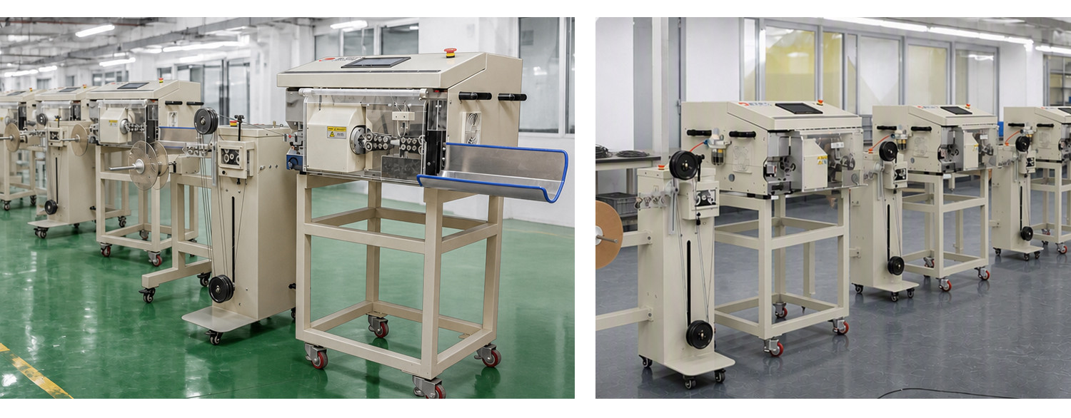 TR-9800 Fully Automatic Coaxial Wire Stripping Machine