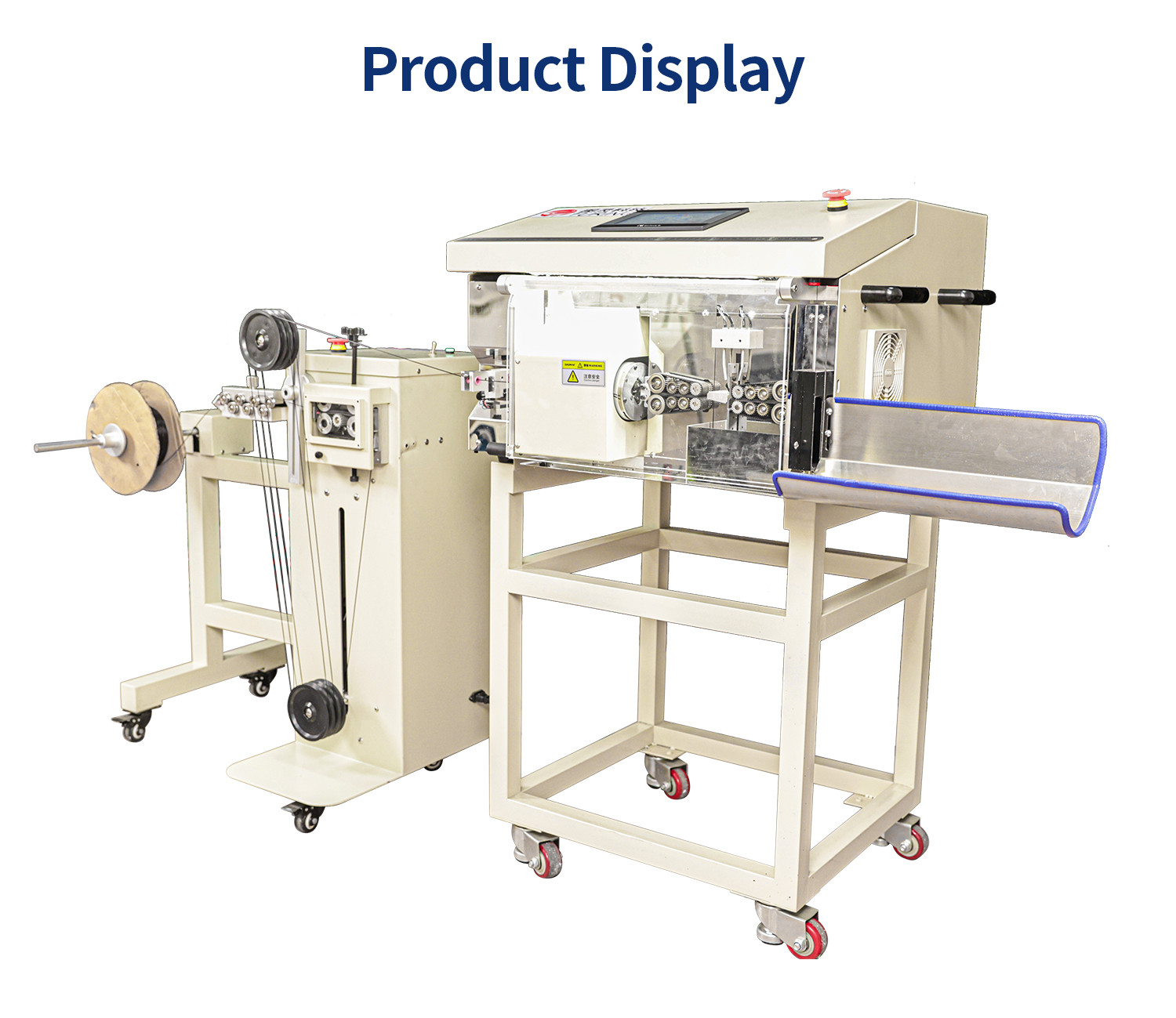 TR-9800 fully automatic coaxial wire stripping machine